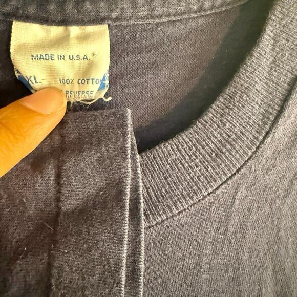 Vintage 90s Space Invaders Video Game Promo Single Stitch Shirt Adult XL - Picture 3 of 4